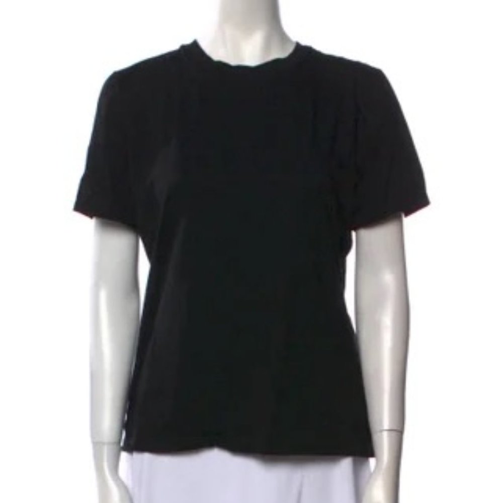 Zimmermann Black Crew Neck Short Sleeve T-Shirt - Size XS